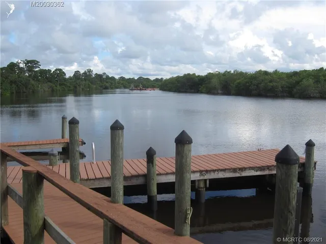a view of a lake from a balcony