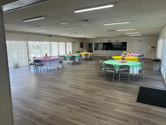a view of a porch with furniture