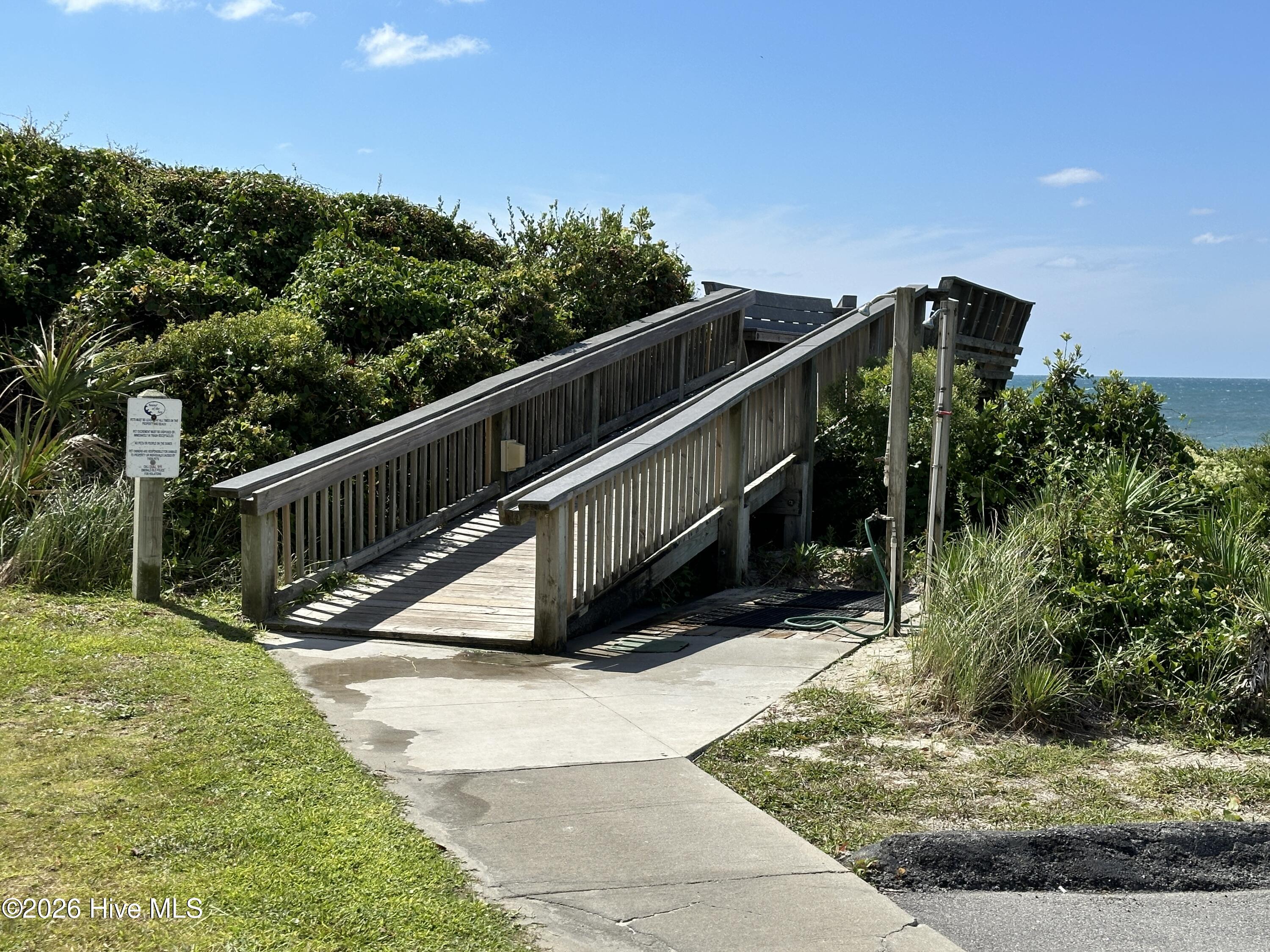 8801 Reed Drive, Unit 112 Emerald Isle, NC 28594 - Photo 27 of 30 Walkway To Beach