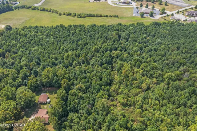 a view of a lake with a building in the background