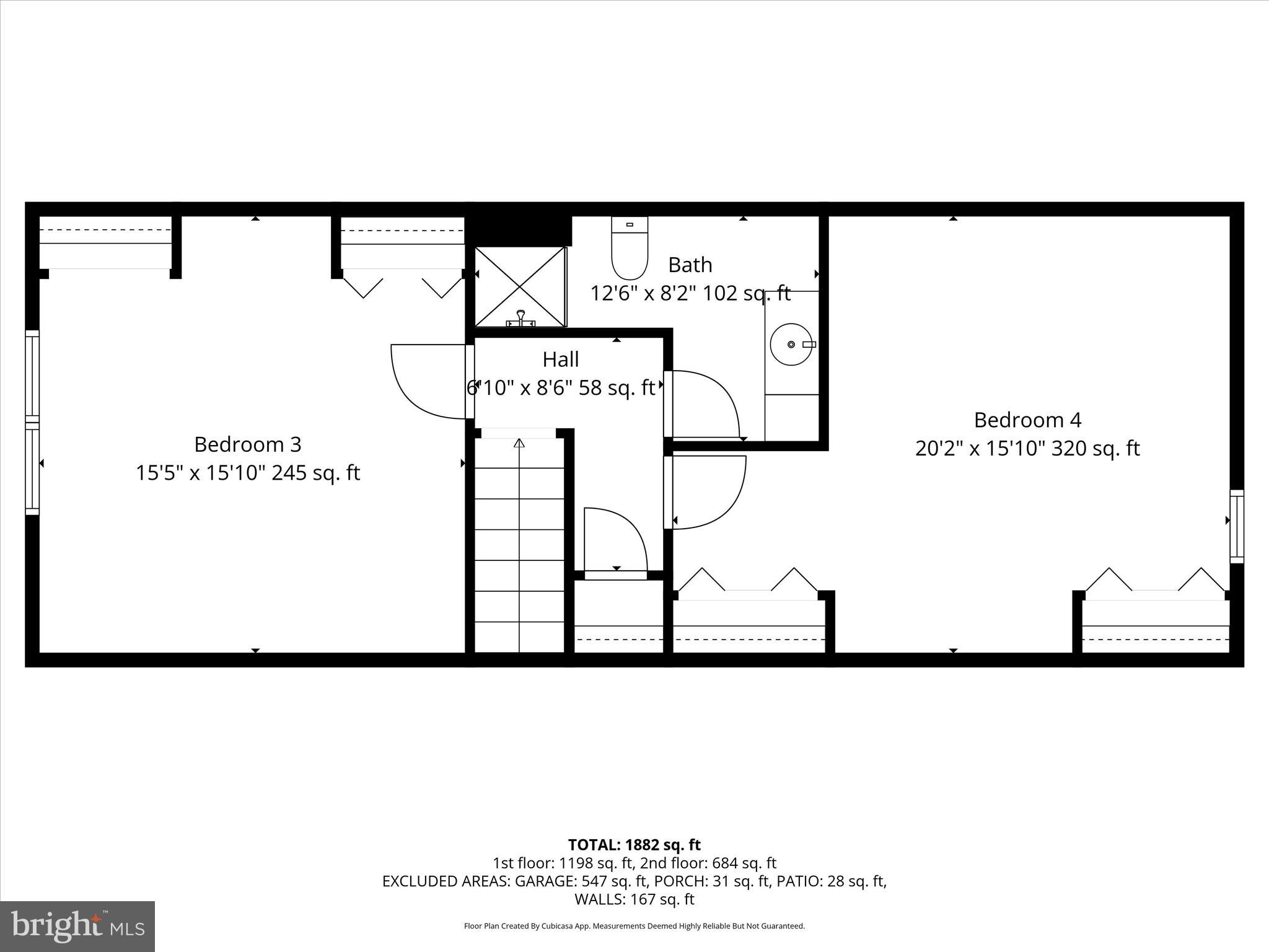 33185 Fairfield Road Lewes, DE 19958 - Photo 23 of 27 2nd_floor_33185_fairfield_rd_lewes_with_dim