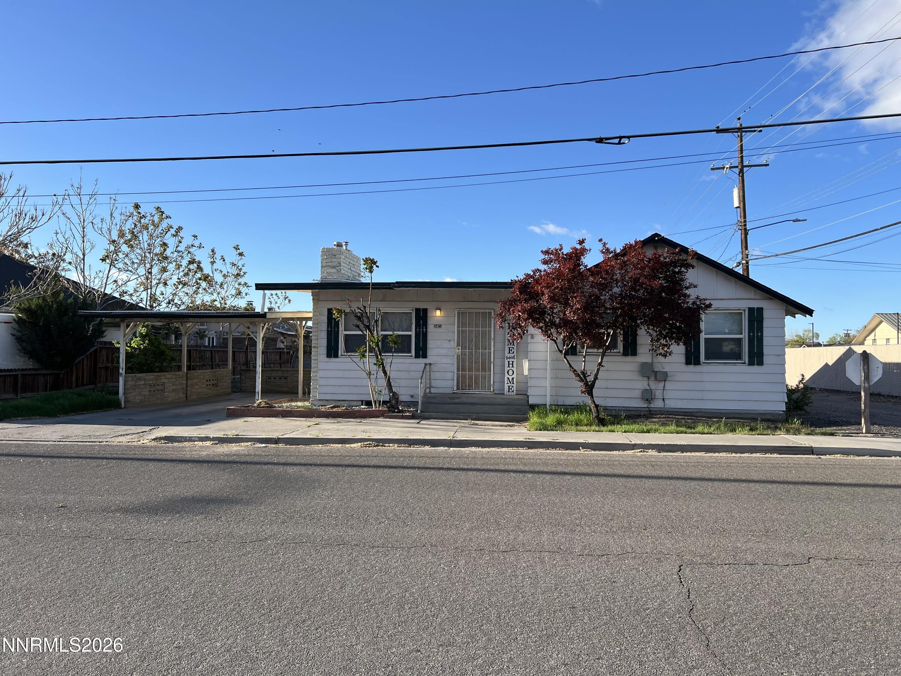745 West Center Street Fallon, NV 89406 - Photo 3 of 23 front view of a house with a porch