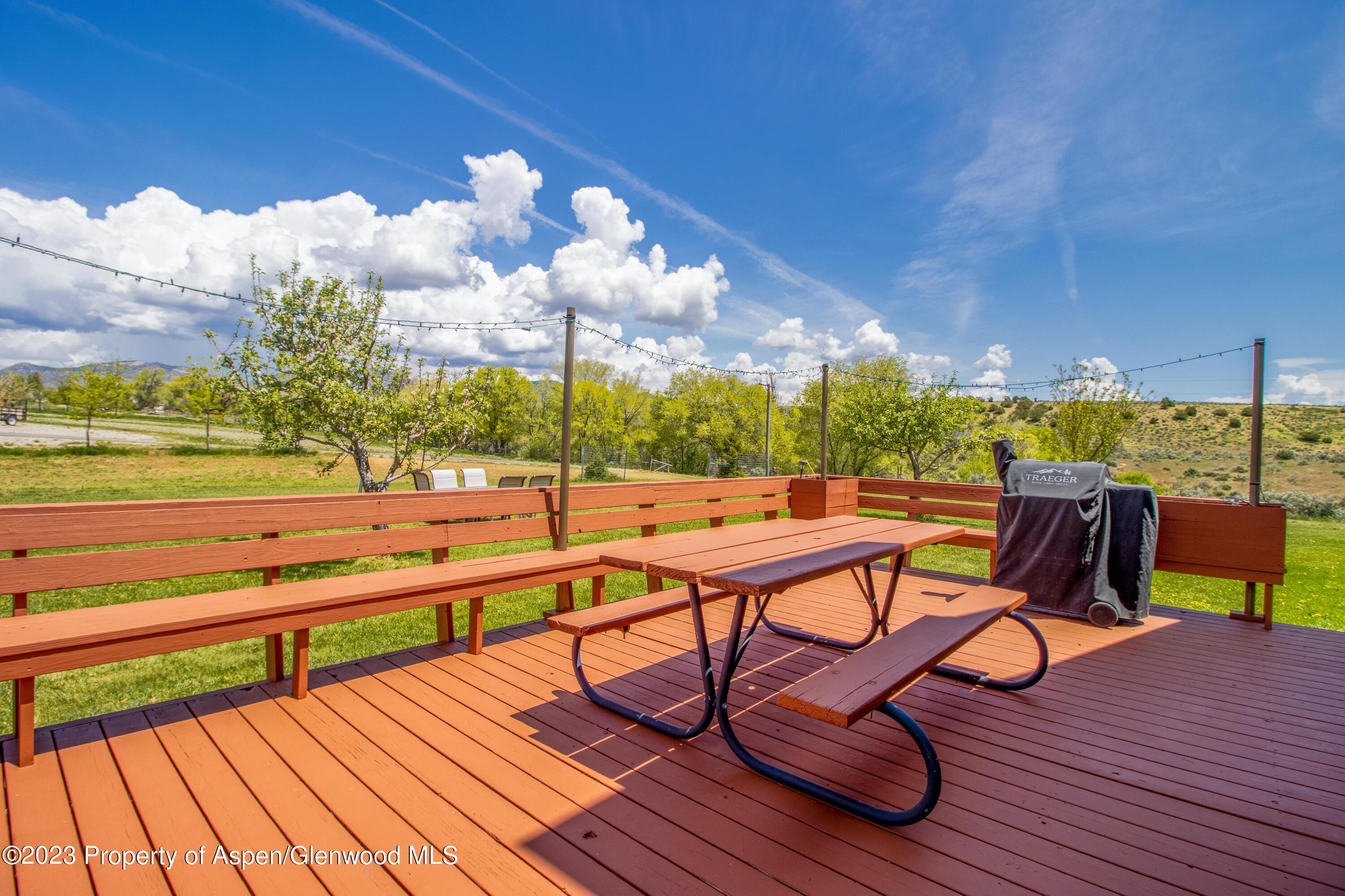 1840 County Road 293 Rifle, CO 81650 - Photo 11 of 27 a view of a terrace with wooden floor