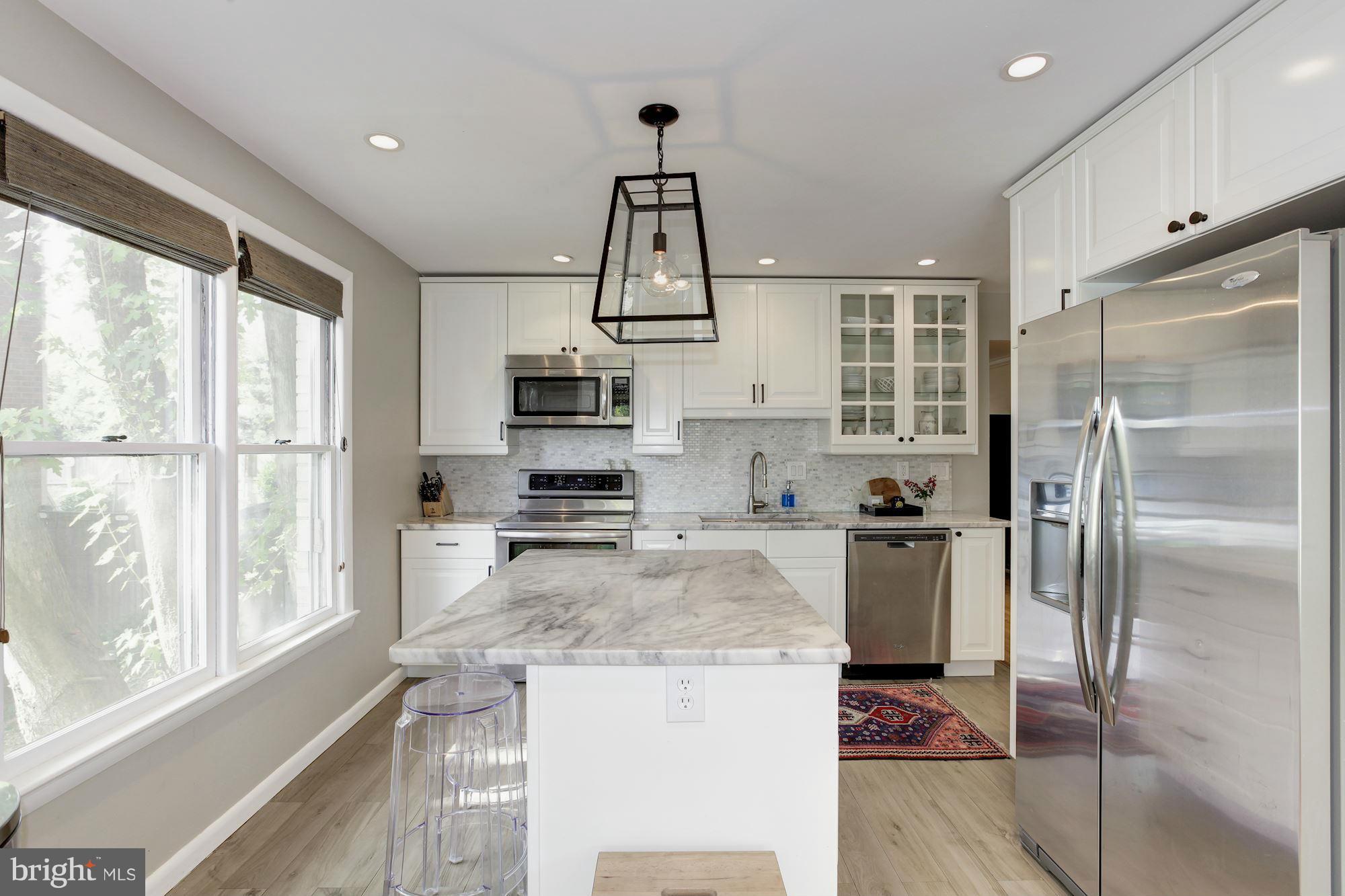 2112 Military Road Arlington, VA 22207 - Photo 9 of 30 Kitchen w/ center island