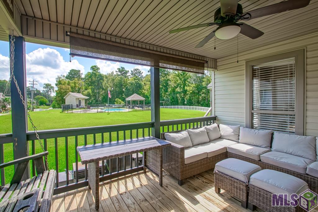 20878 Diversion Canal Road, Unit 1 St. Amant, LA 70774 - Photo 14 of 34 Spacious Covered Patio