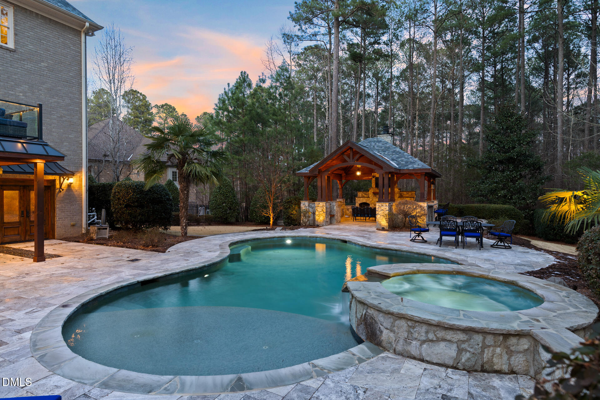 112 Winding Ridge Road Durham, NC 27713 - Photo 50 of 84 a view of a house with swimming pool