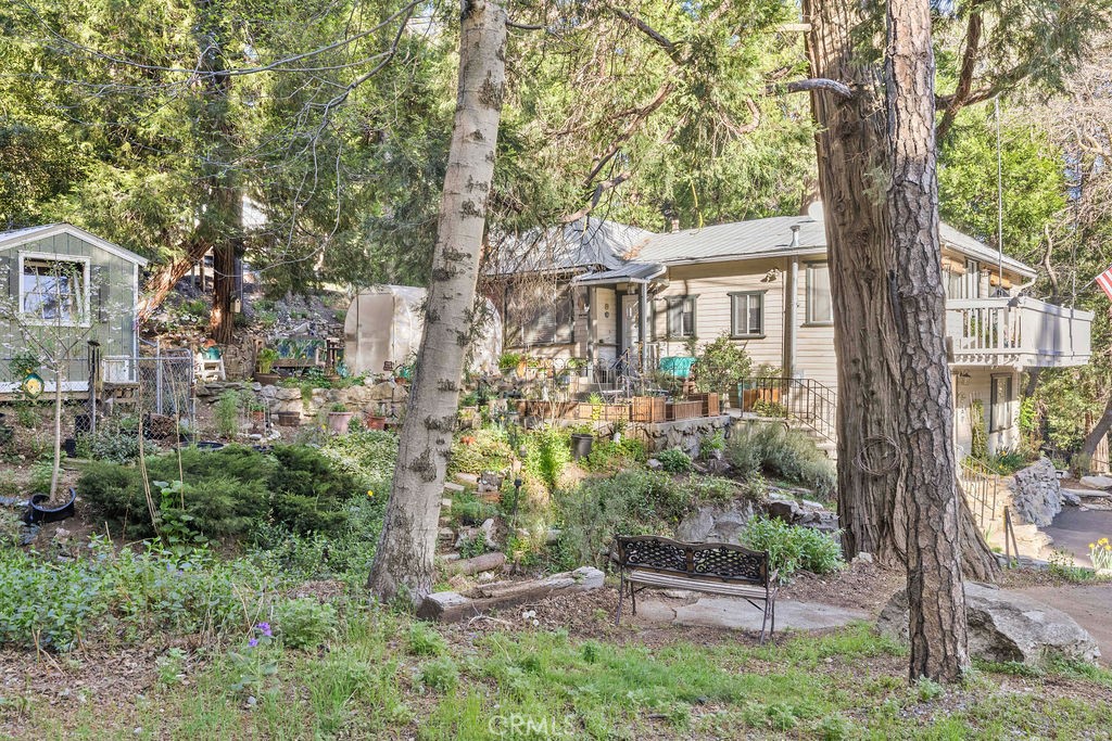 23328 Brookside Road Crestline, CA 92325 - Photo 5 of 40 a view of outdoor space and garden