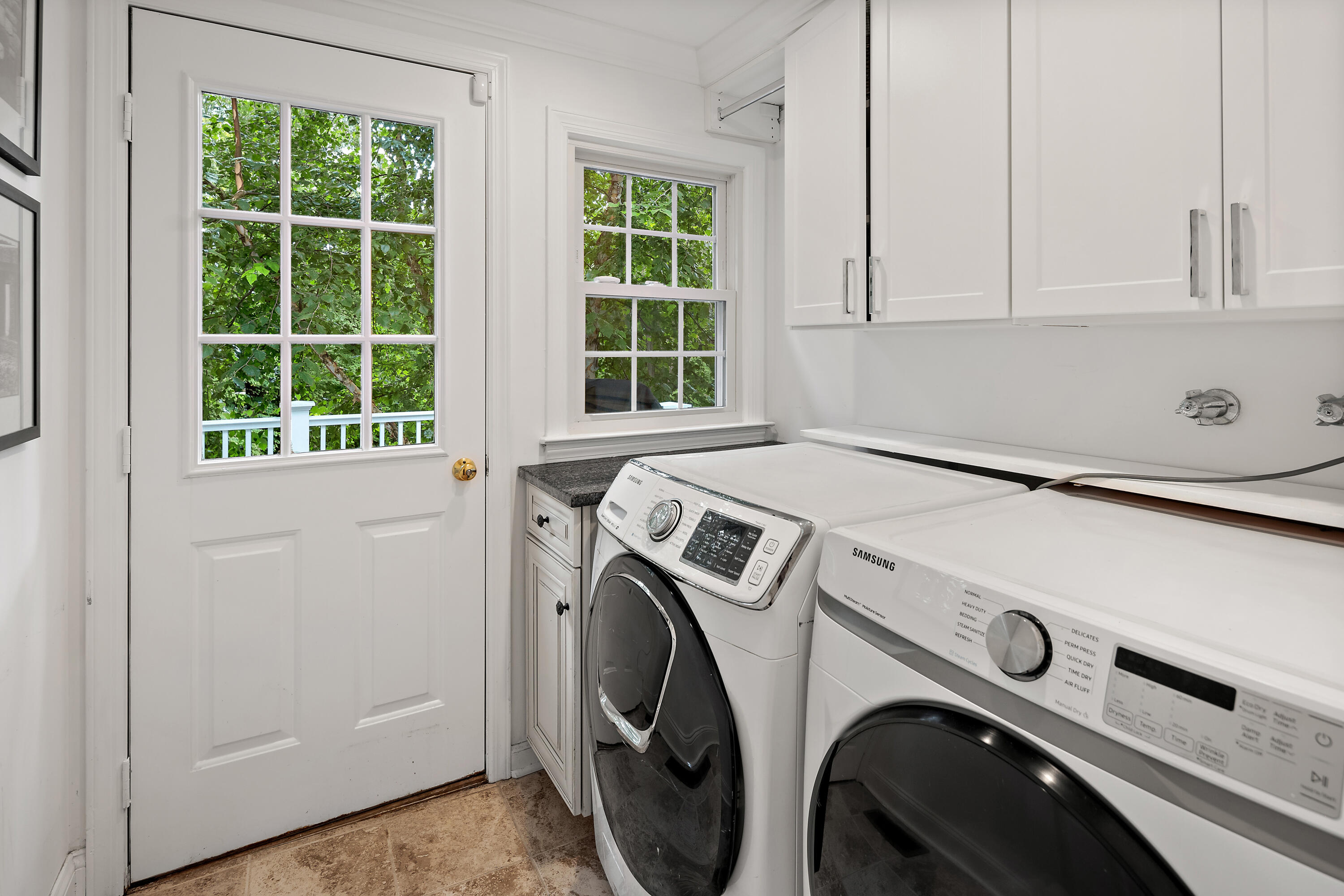 69 Mariomi Road New Canaan, CT 06840 - Photo 22 of 30 a utility room with dryer and washer