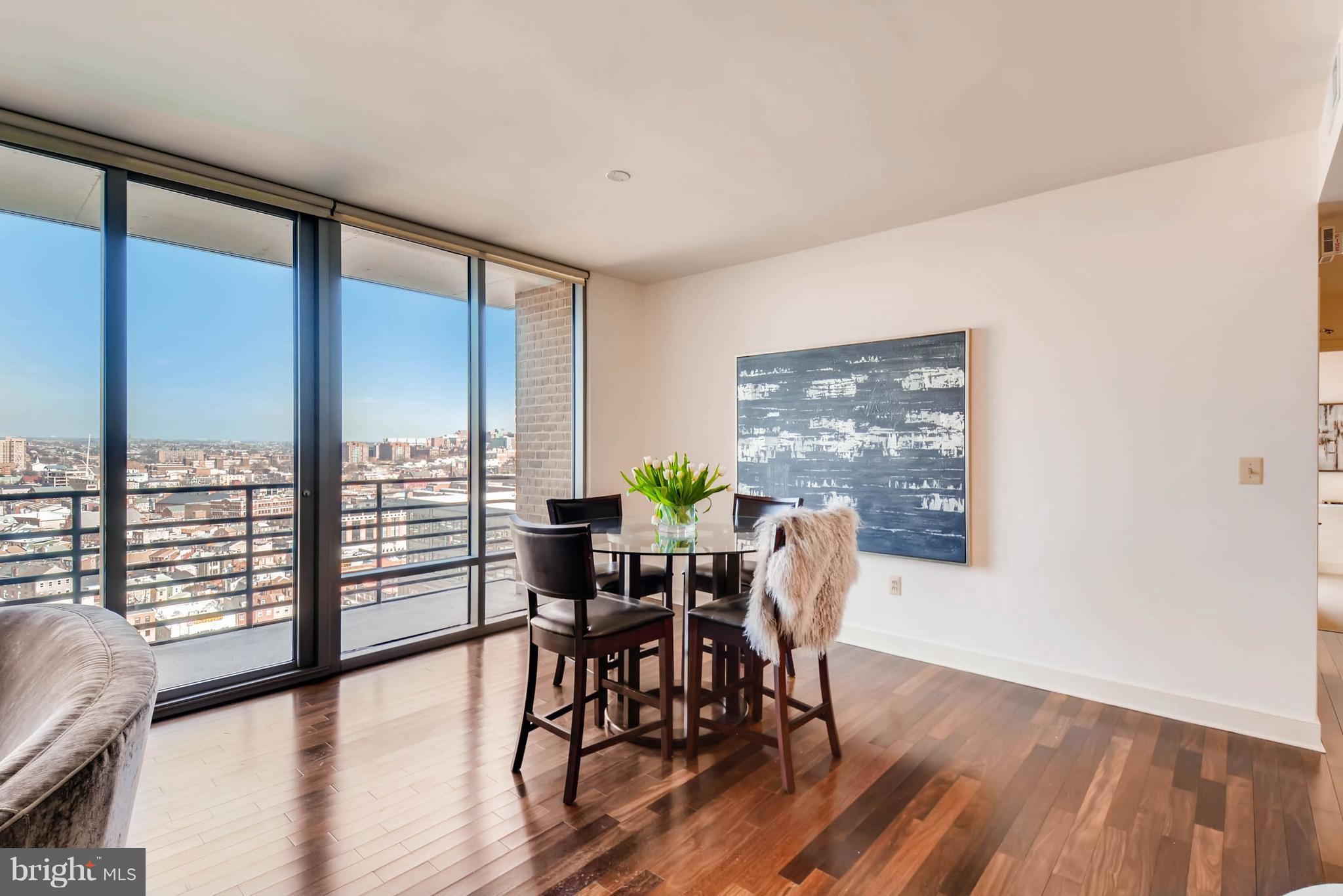 675 President Street, Unit 1806 Baltimore, MD 21202 - Photo 6 of 30 DINING ROOM