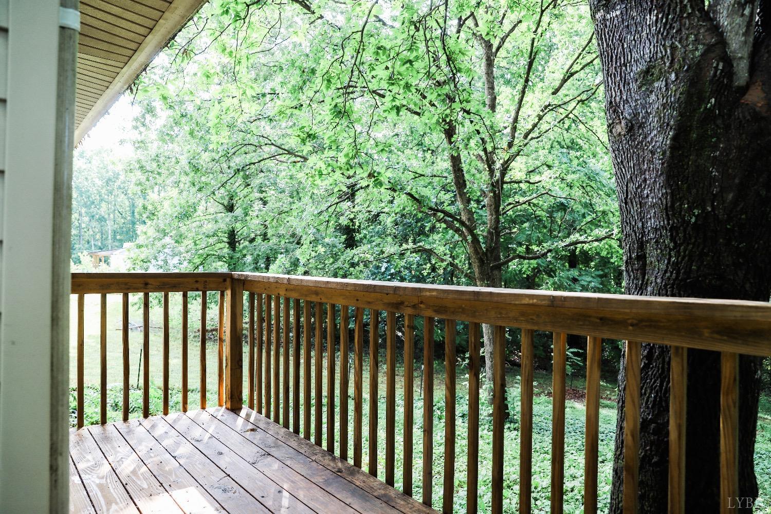 483 Pauls Road Rustburg, VA 24588 - Photo 17 of 21 a balcony with wooden floor and outdoor space