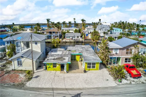 a view of a city from a balcony