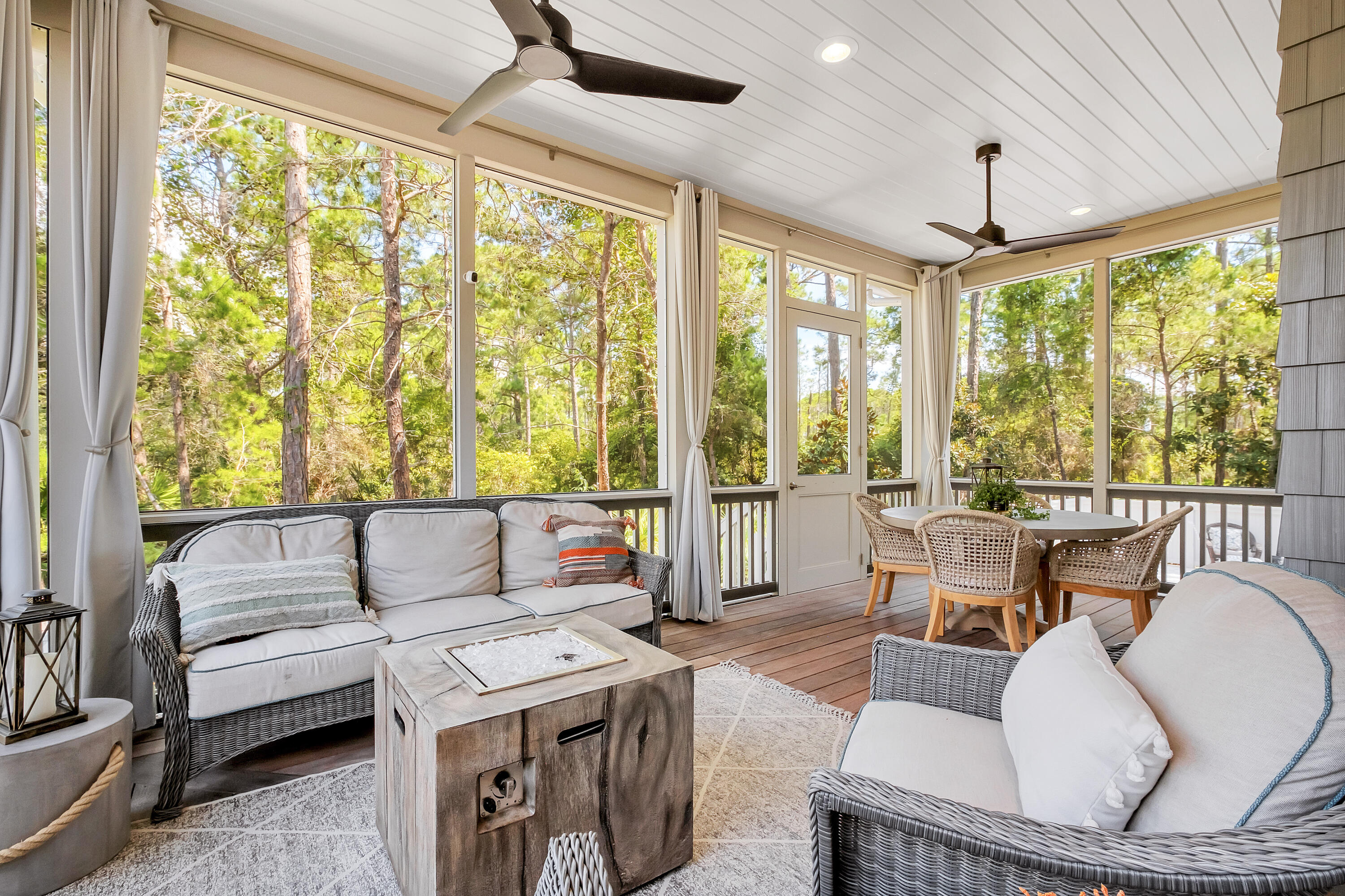 9 Bowline Alley Santa Rosa Beach, FL 32459 - Photo 11 of 52 a living room with furniture and a large window