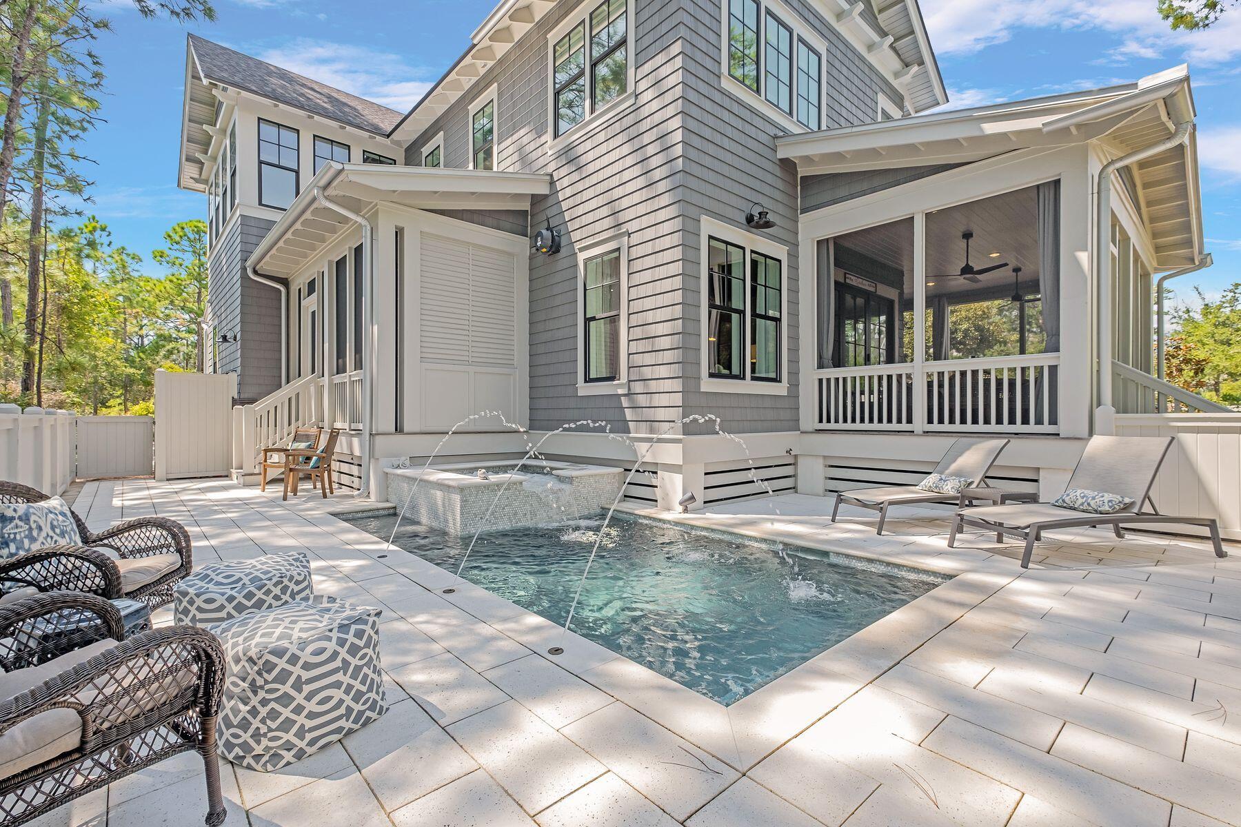 9 Bowline Alley Santa Rosa Beach, FL 32459 - Photo 2 of 52 a view of a house with backyard and sitting area