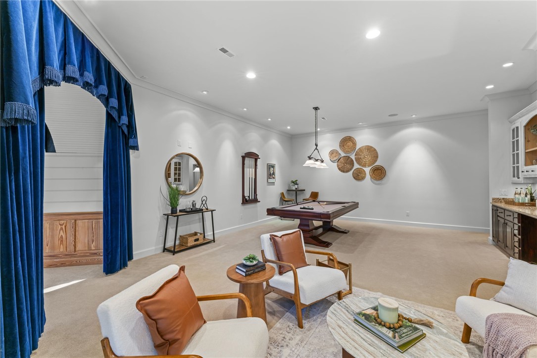 604 Top Ridge Drive Sunset, SC 29685 - Photo 23 of 50 Lower Level Rec Room with Lounge Area