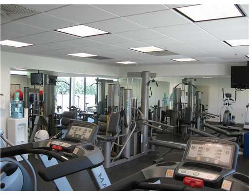 1800 South Ocean Boulevard, Unit 3C Boca Raton, FL 33432 - Photo 19 of 21 a living room with lots of furniture and gym equipment