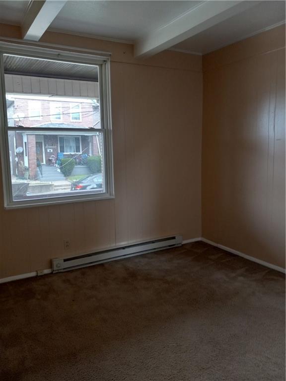 808 18th Street Ambridge, PA 15003 - Photo 5 of 49 an empty room with wooden floor and a window
