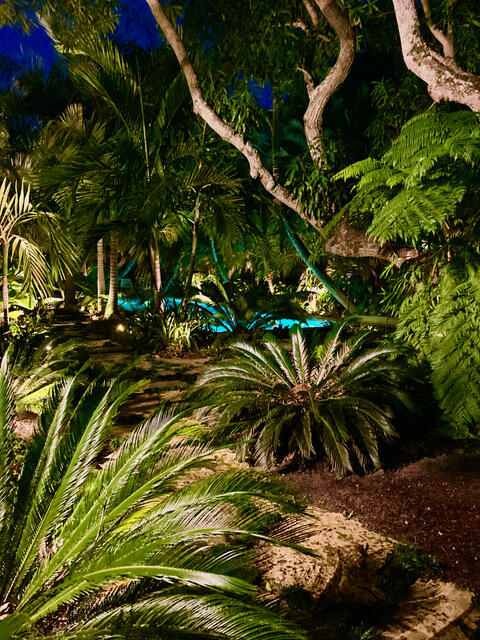 3130 Vincent Road West Palm Beach, FL 33405 - Photo 73 of 85 3130 Garden Pool Night