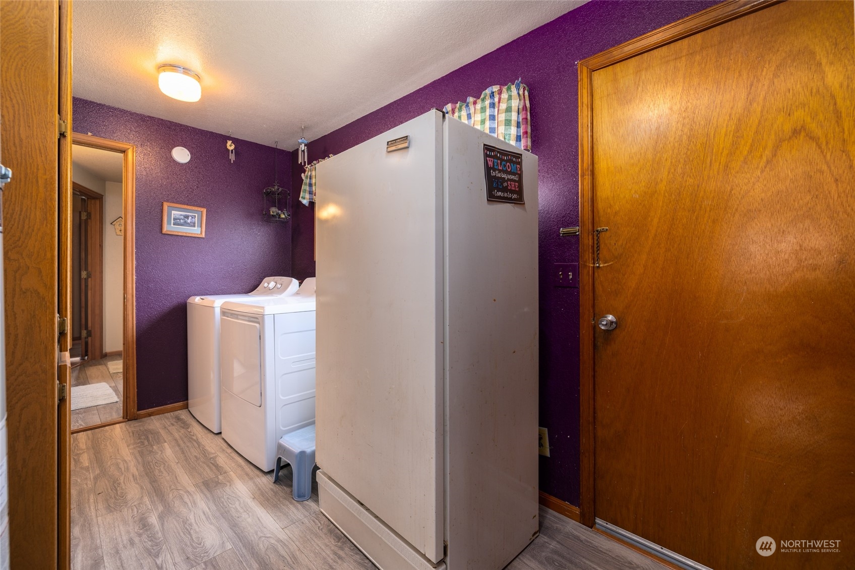 3304 South Pass Road Everson, WA 98247 - Photo 14 of 40 a view of a storage & utility room with a washer dryer