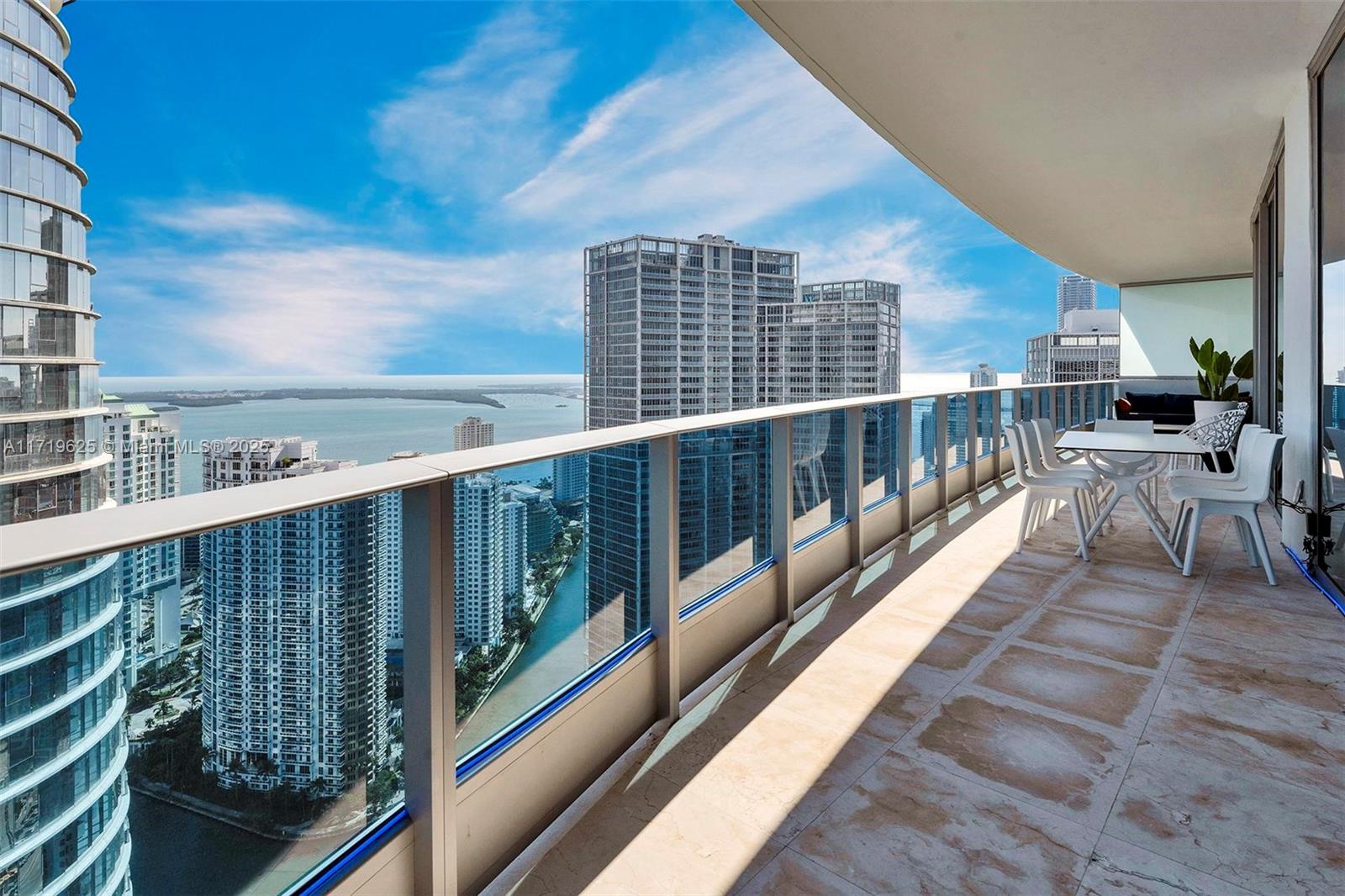 200 Biscayne Blvd Way, Unit 5001 Miami, FL 33131 - Photo 29 of 48 a view of balcony with furniture