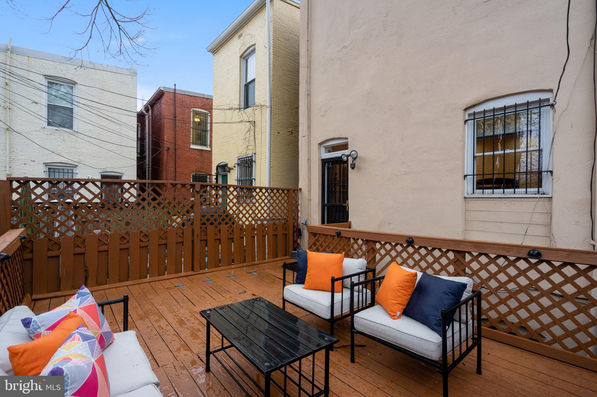 707 12th Street Northeast Washington, DC 20002 - Photo 33 of 36 Rear Deck