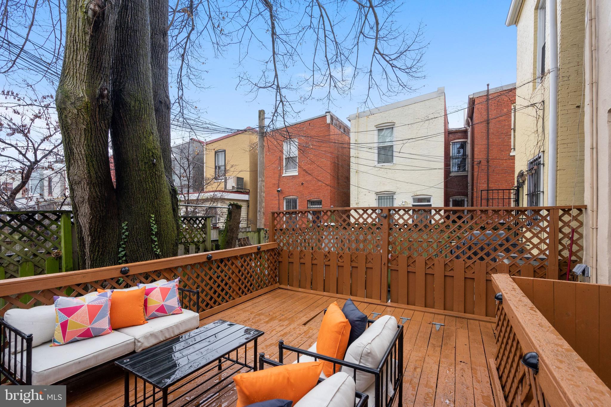 707 12th Street Northeast Washington, DC 20002 - Photo 34 of 36 Rear Deck