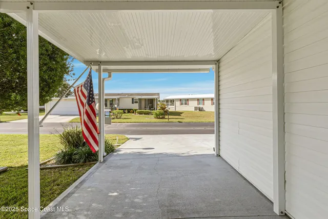 a view of front door of a house
