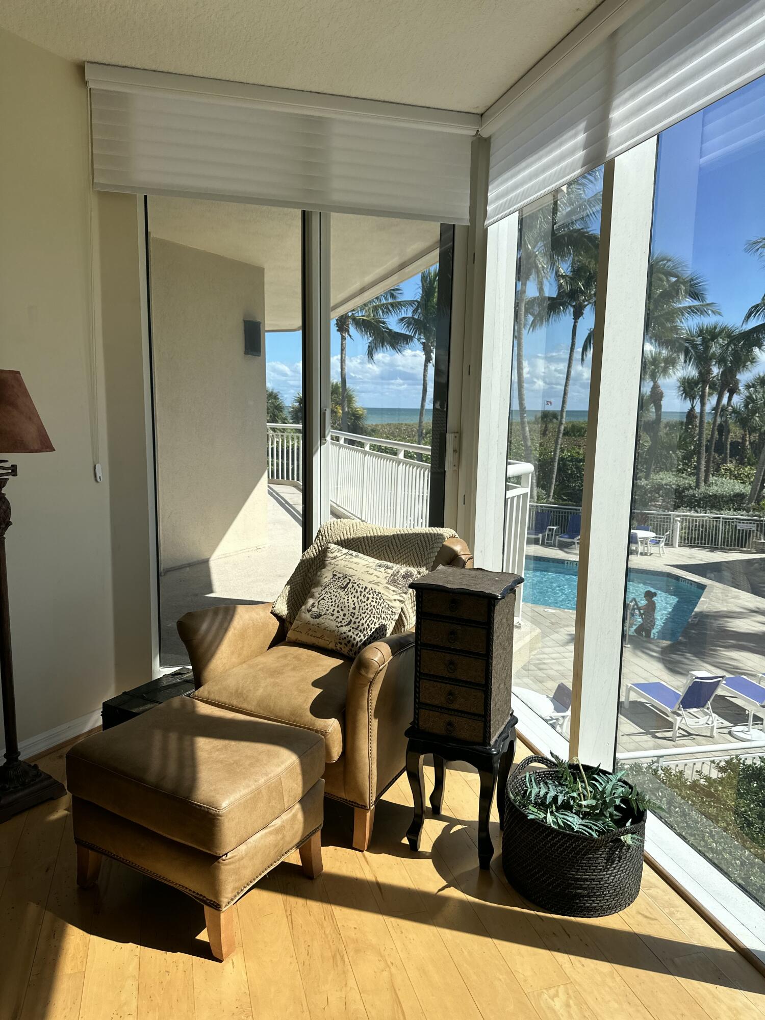 2900 North Hwy A1A, Unit 2 Fort Pierce, FL 34949 - Photo 28 of 34 a living room with furniture and a potted plant
