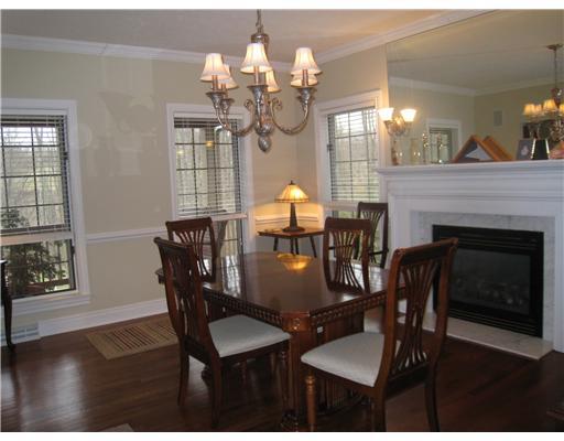 130 Linton Road Fredericktown, PA 15333 - Photo 12 of 18 Dining Room. This dining room is the perfect place for your holiday gatherings. The gas burring fireplace adds the warmth and ambiance one only imagines. The chandelier is gleaming and the crown moulding and hard wood floors add to the beauty of this space.