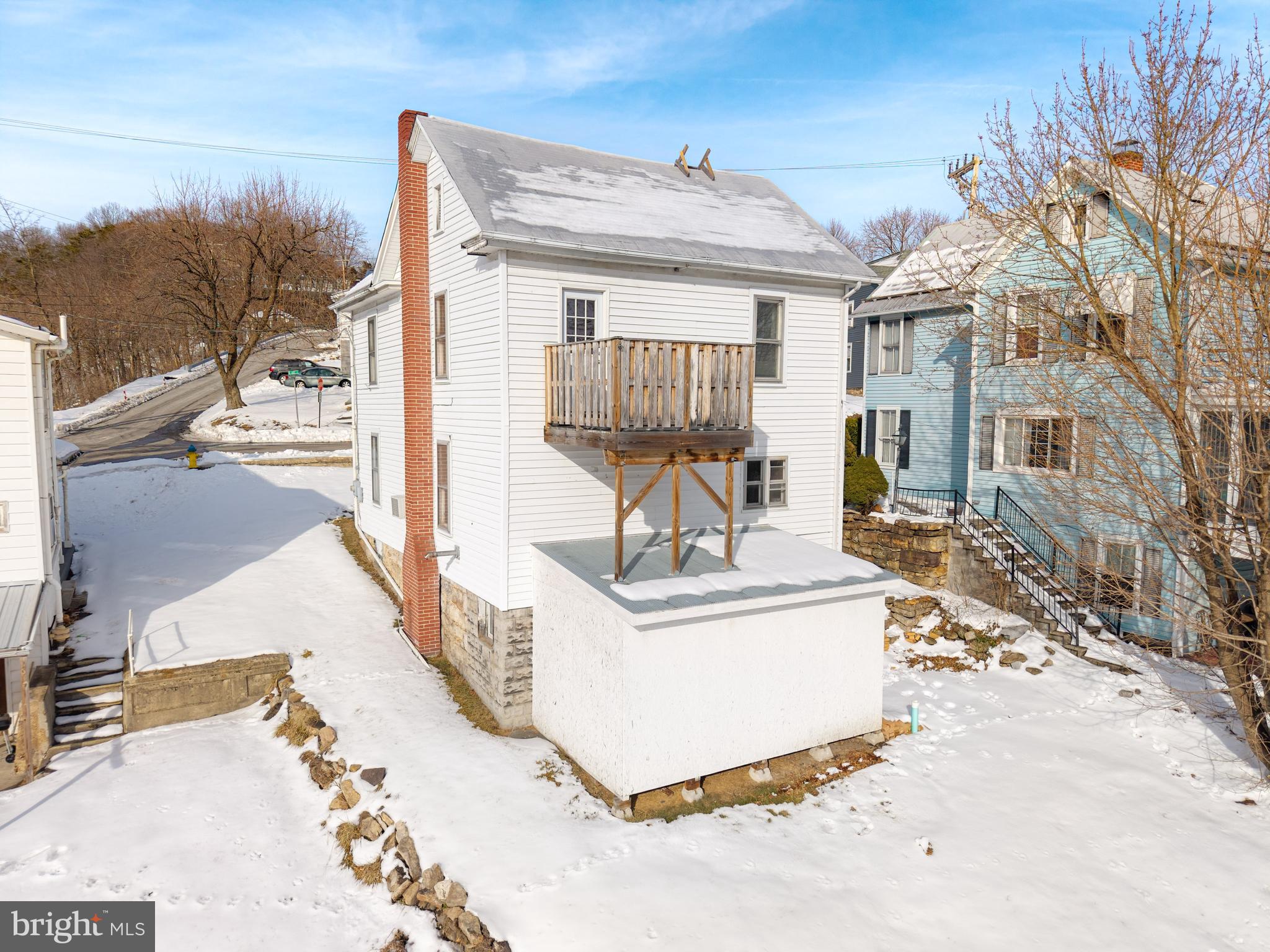 130 East 1st Street Everett, PA 15537 - Photo 23 of 39 a view of a house with backyard and sitting area