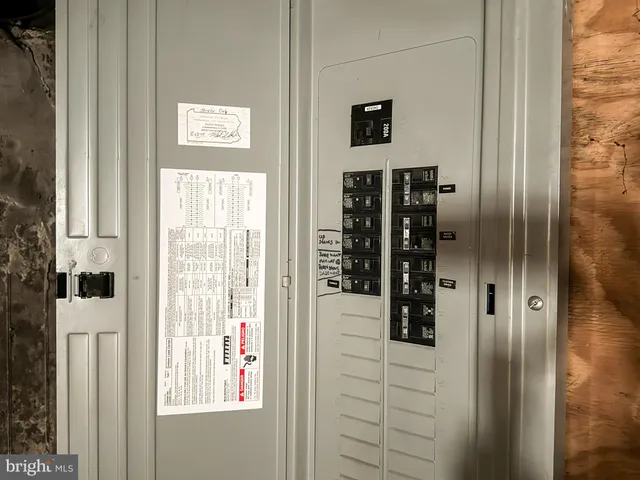 a picture of water heater room