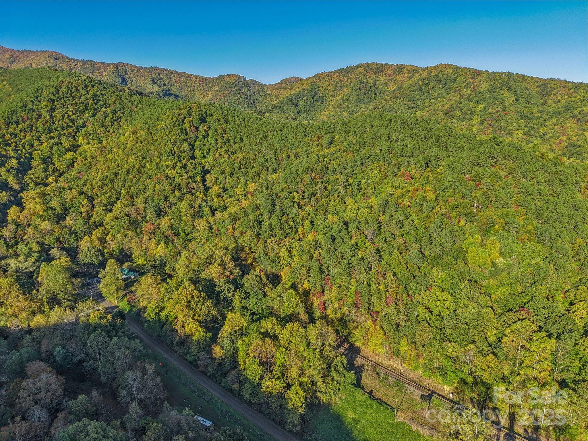 Tbd Graphite Road Old Fort, NC 28762 - Photo 9 of 14 a view of a lush green hillside and a mountain