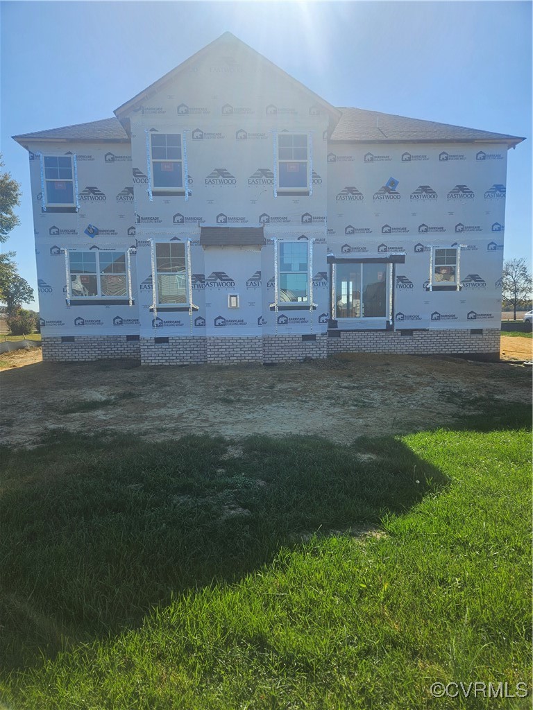 Actual home under construction as of 10/28/2024. E
