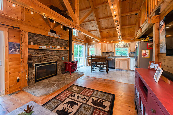 153 Overlook Road Rangeley, ME 04970 - Photo 19 of 73 Living Kitchen2