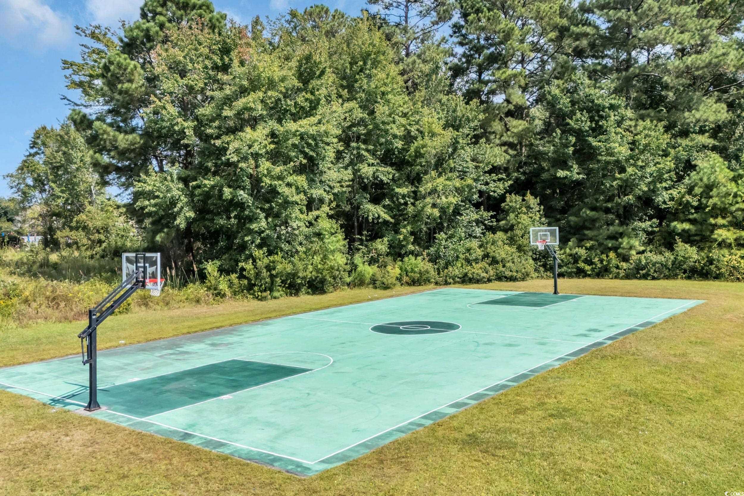 2352 Seneca Ridge Drive Myrtle Beach, SC 29579 - Photo 36 of 40 View of basketball court featuring a lawn and community basketball court