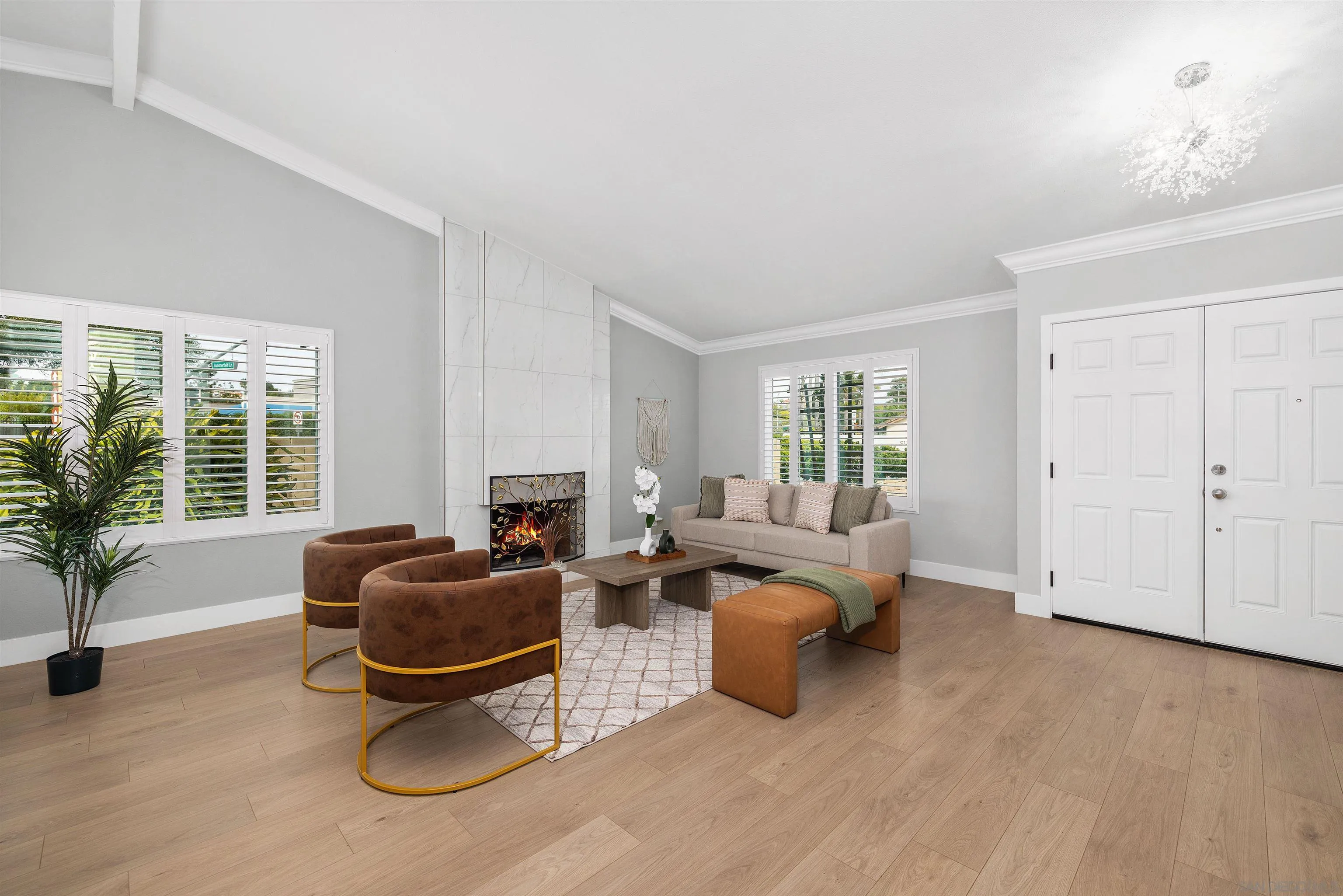 12866 Summerfield Lane Poway, CA 92064 - Photo 1 of 33 a living room with furniture and wooden floor