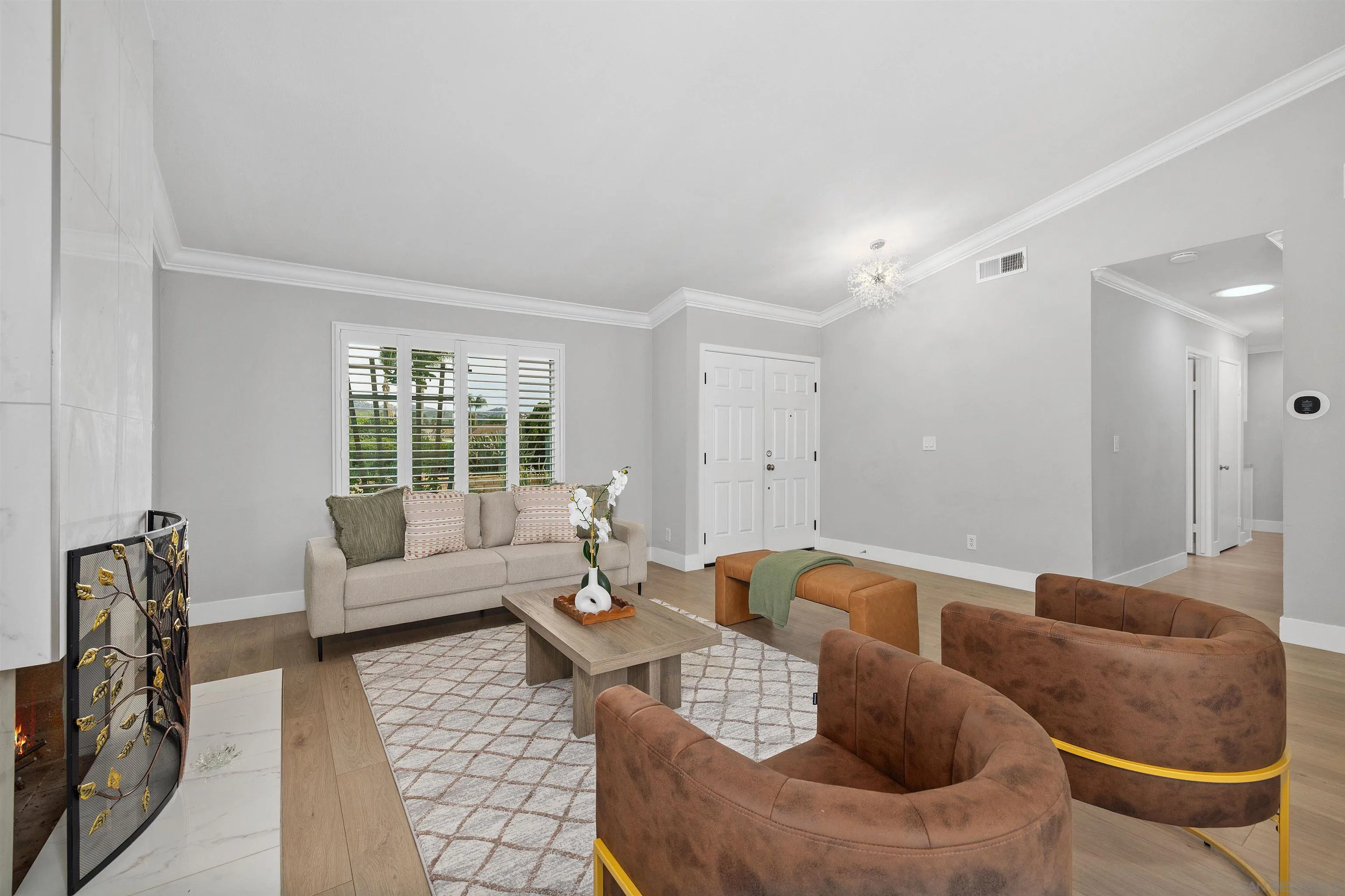 12866 Summerfield Lane Poway, CA 92064 - Photo 21 of 33 a living room with furniture and a large window