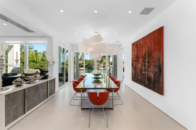 a room with furniture and window