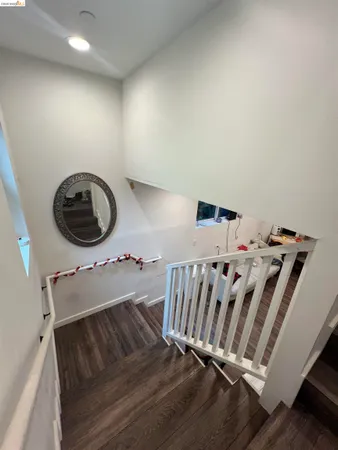 a view of a living room and utility room