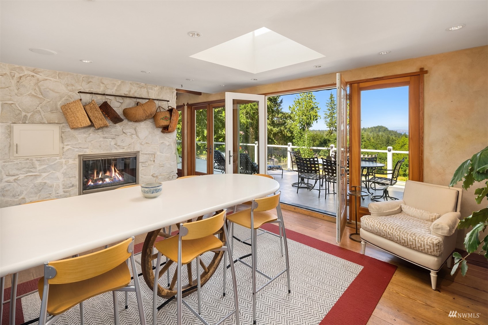 7382 View Park Road Southeast Port Orchard, WA 98367 - Photo 15 of 40 a living room with furniture and a fireplace