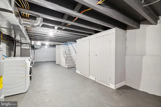 a view of walk in closet with racks