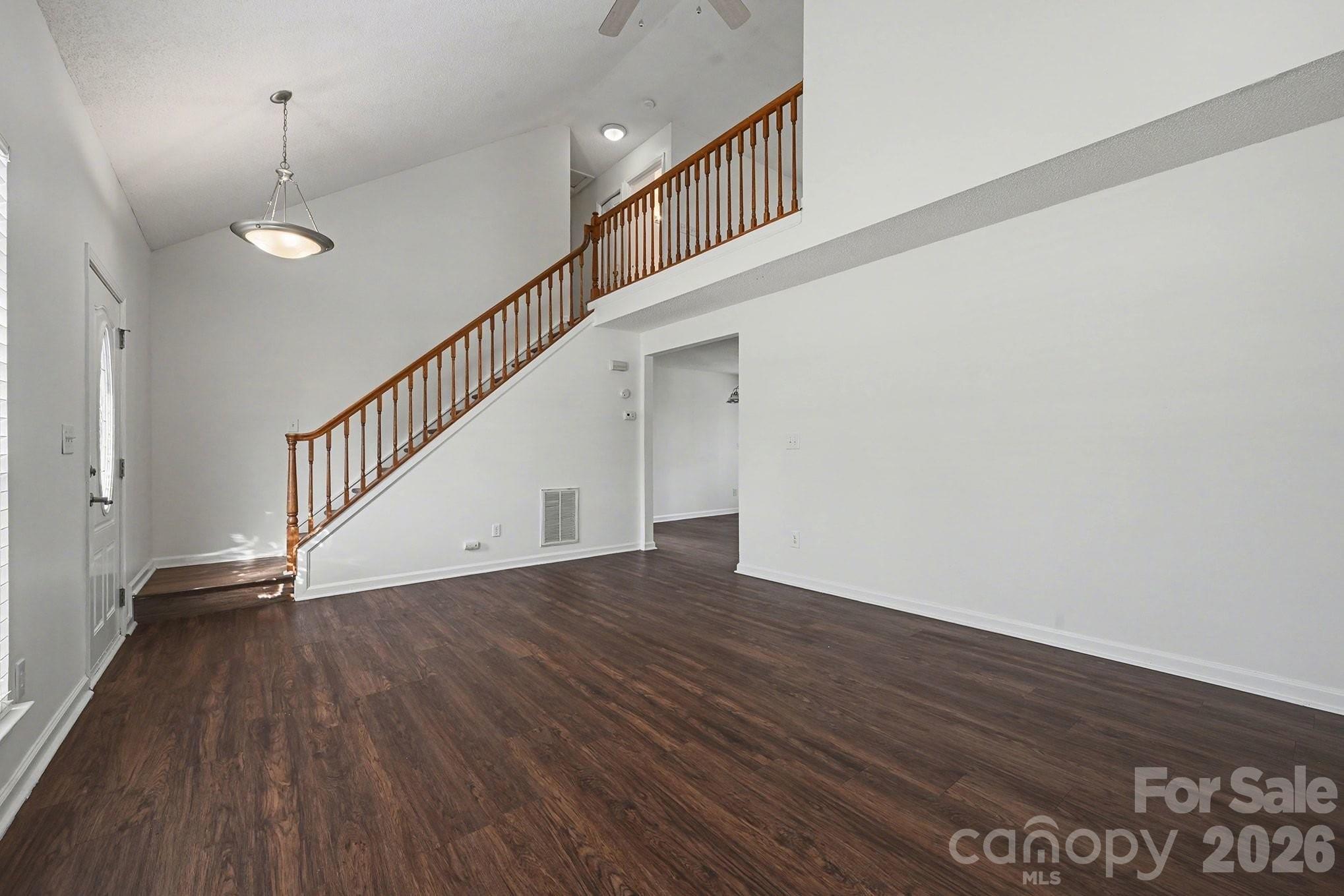 3402 Mayhurst Drive Indian Trail, NC 28079 - Photo 14 of 23 a view of an empty room with wooden floor