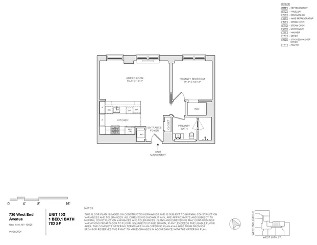 $1,440,000 | 720 West End Avenue, Unit 10G | Upper West Side