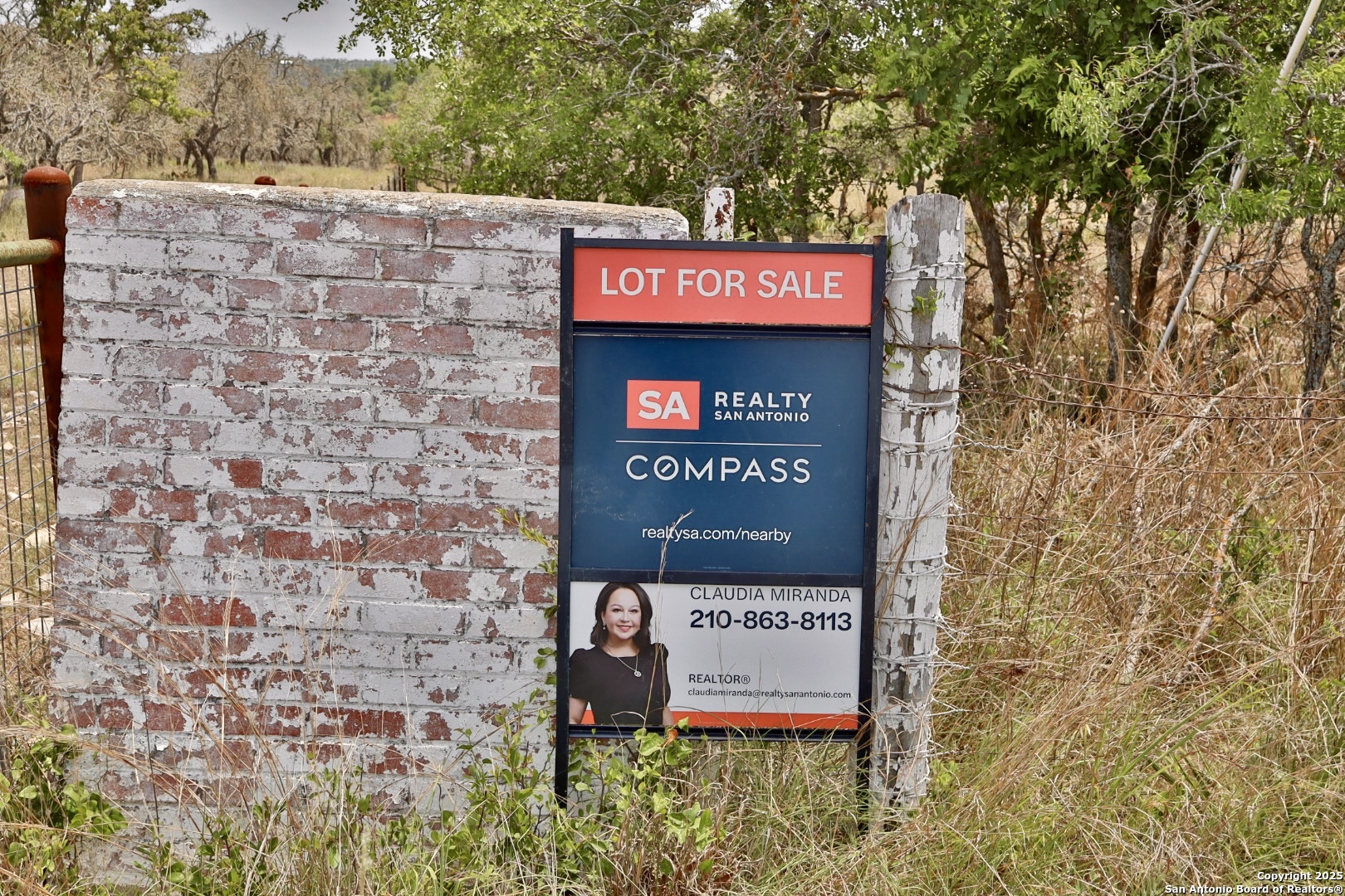 25 Dallas Josie Road Harper, TX 78631 - Photo 16 of 16 a sign on the brick wall