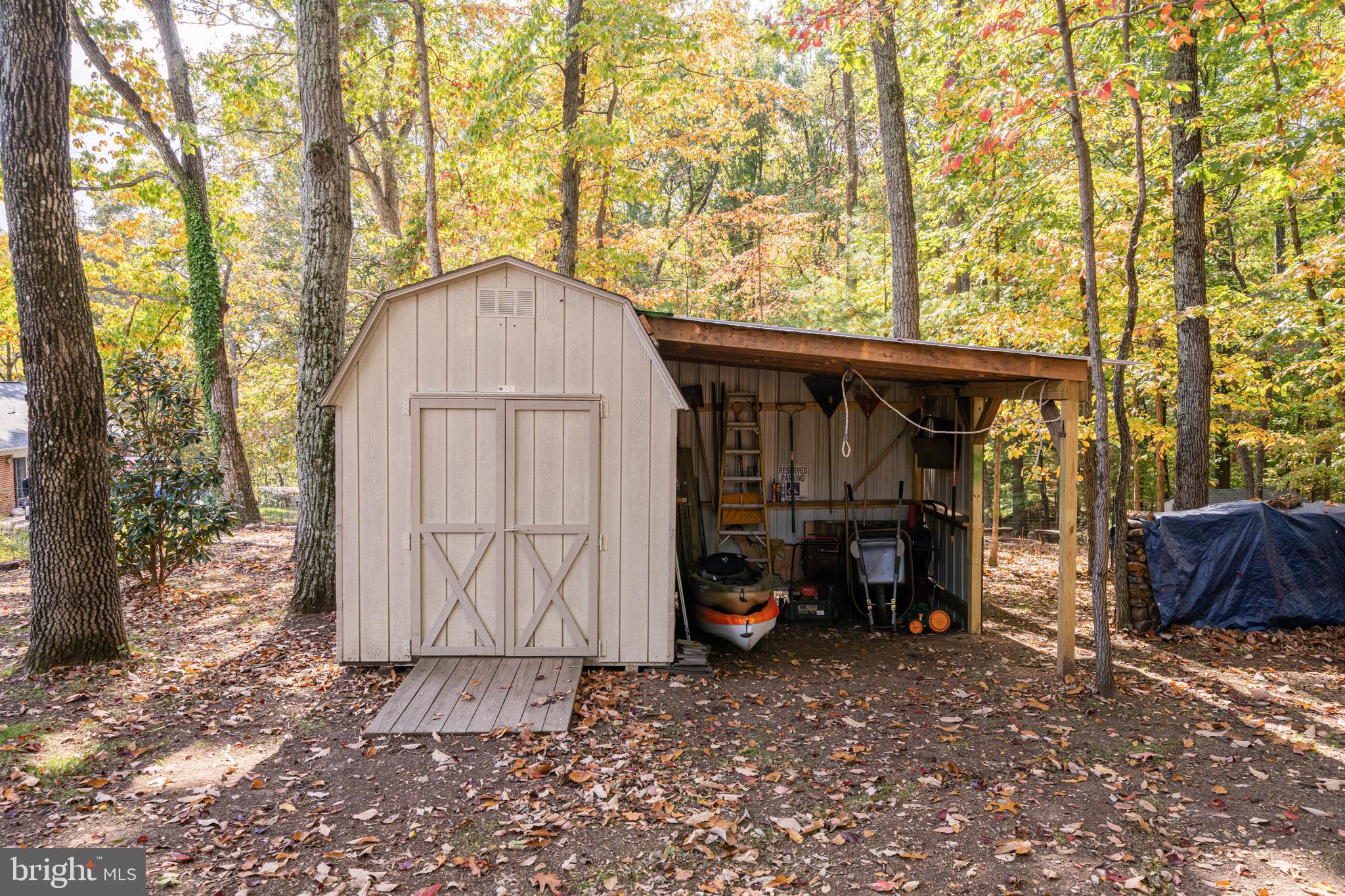 7026 Kelly Road Warrenton, VA 20187 - Photo 35 of 36 Shed for storage, equipment, and wood