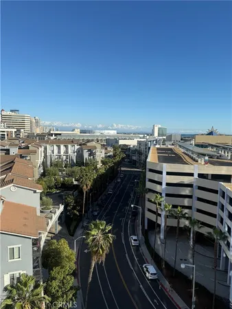 a view of a buildings