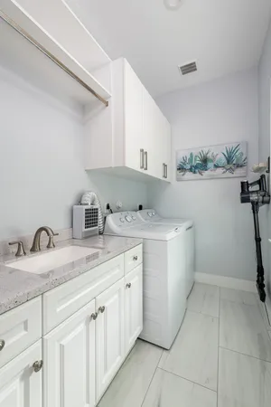 a picture of wall with cabinet