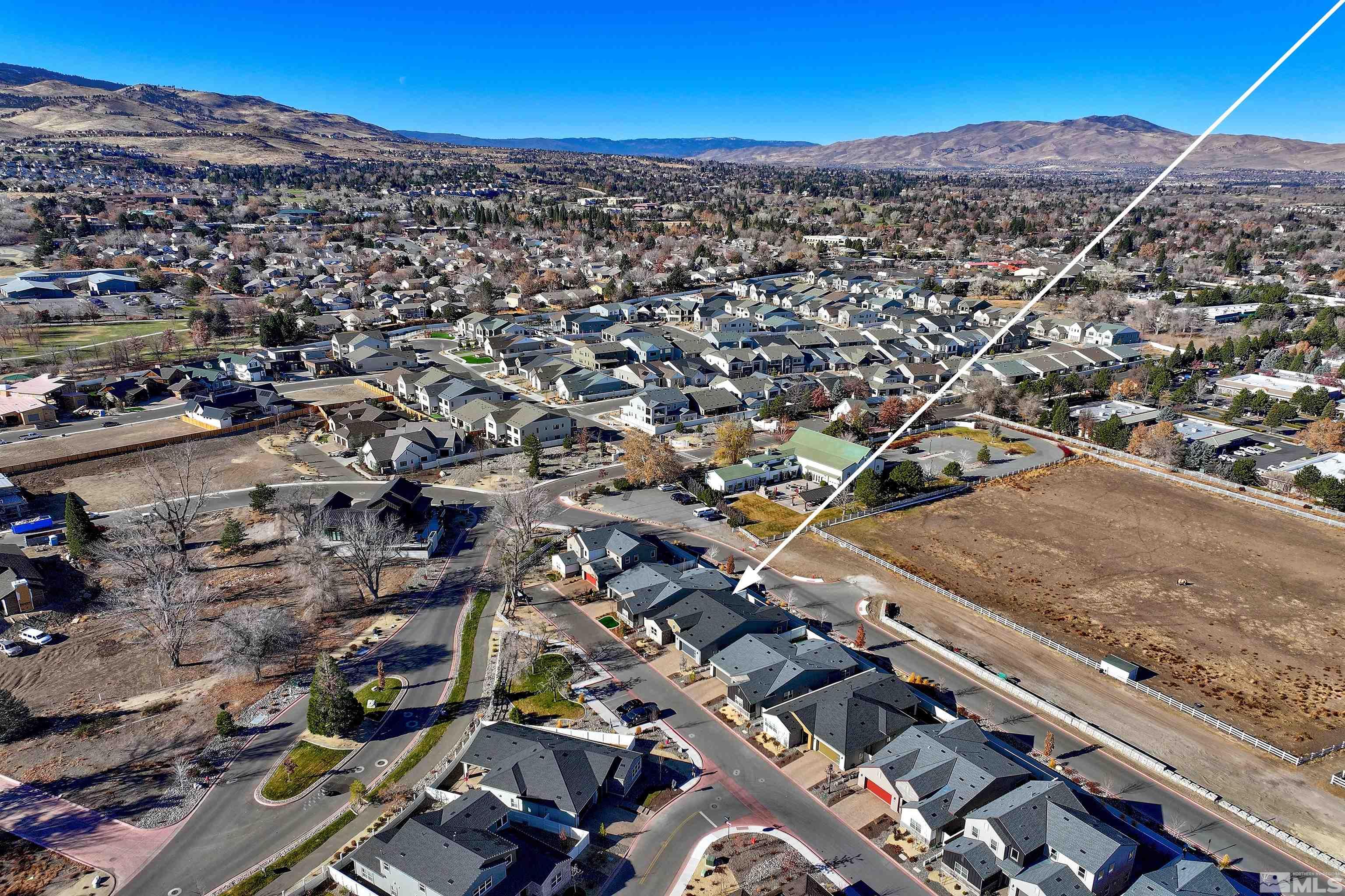 637 Braided Rope Drive Reno, NV 89511 - Photo 19 of 25 an aerial view of residential houses with outdoor space