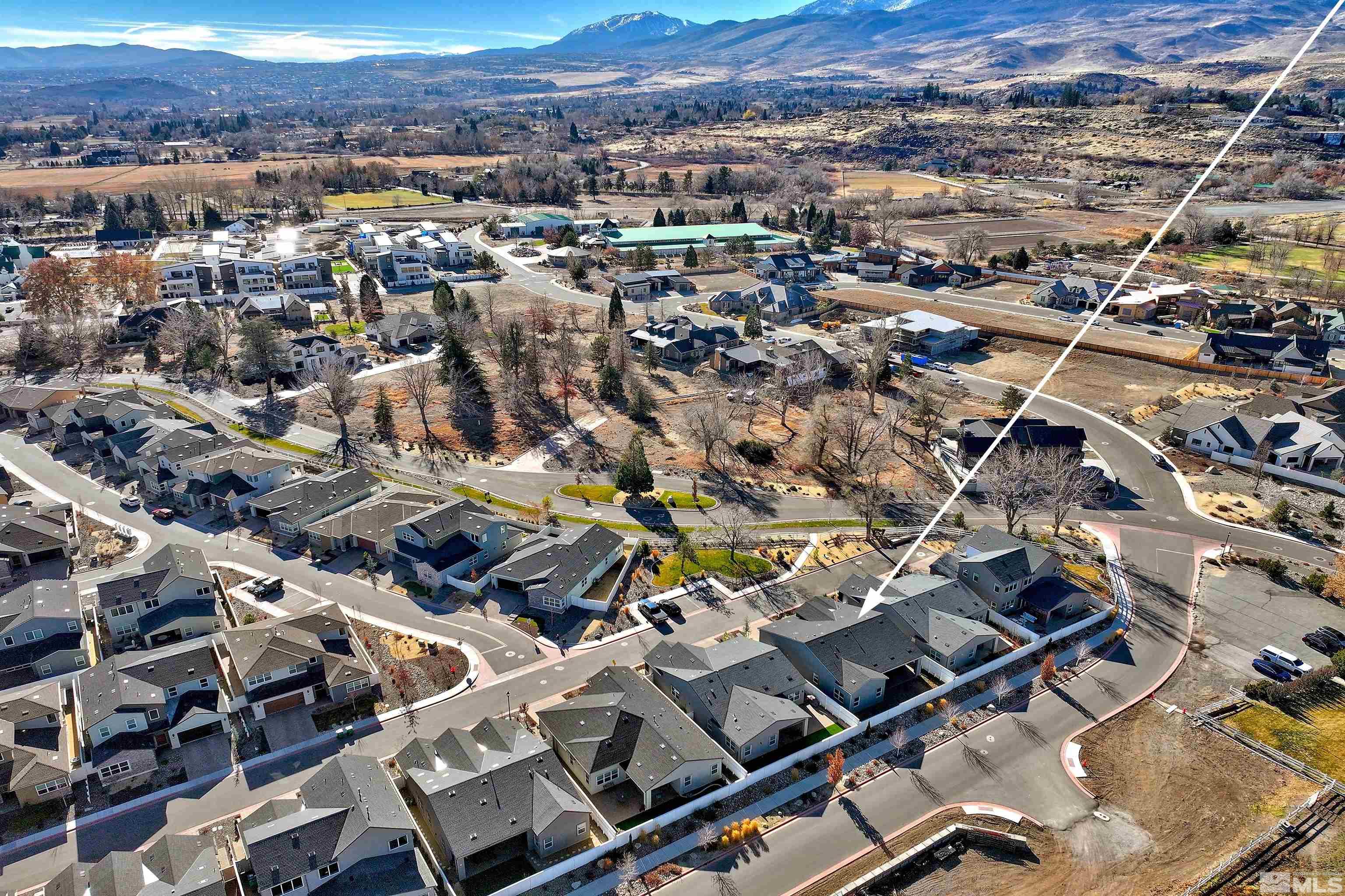 637 Braided Rope Drive Reno, NV 89511 - Photo 20 of 25 an aerial view of a city with lots of residential buildings