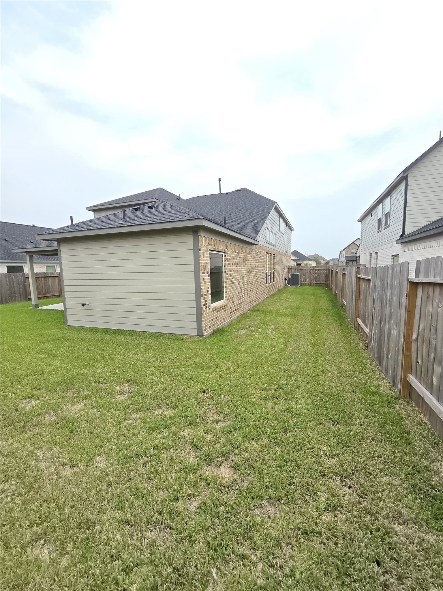 3230 Tilley Drive Rosenberg, TX 77471 - Photo 7 of 17 a view of a backyard with a garden and entertaining space
