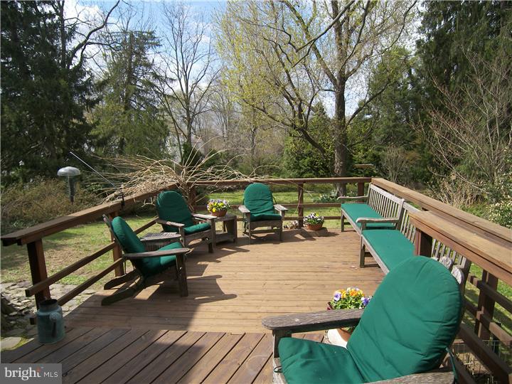 39 Bright Road Hatboro, PA 19040 - Photo 19 of 24 a view of a chairs and table on the wooden deck